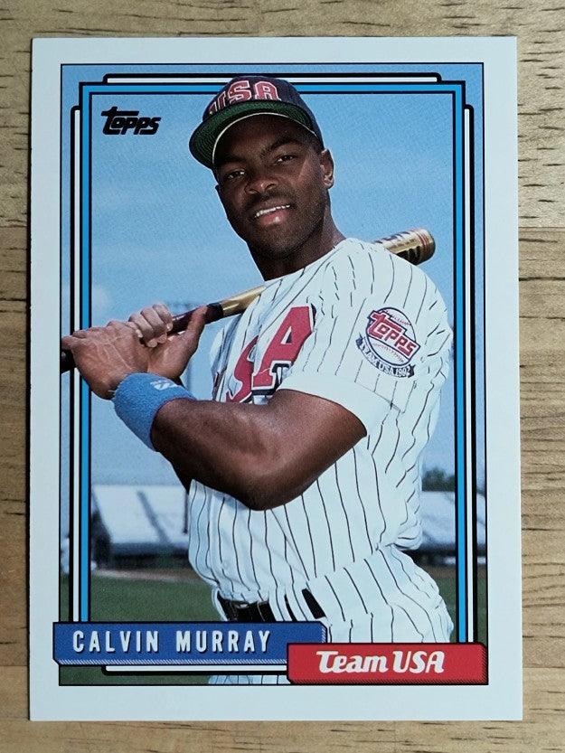 1992 Topps Traded #78T Calvin Murray USA RC