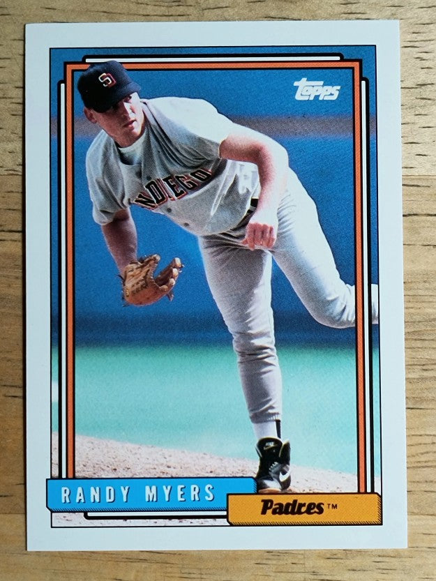 1992 Topps Traded #80T Randy Myers