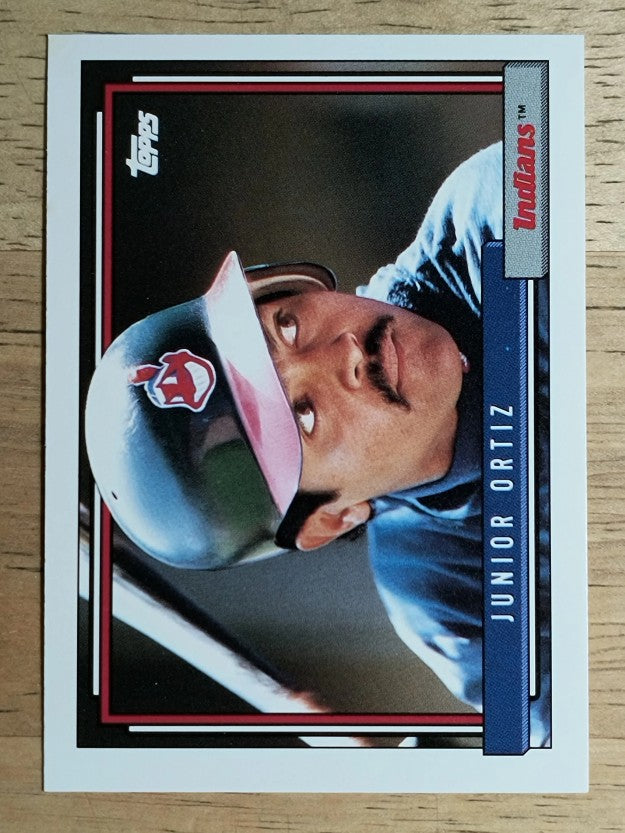 1992 Topps Traded #84T Junior Ortiz
