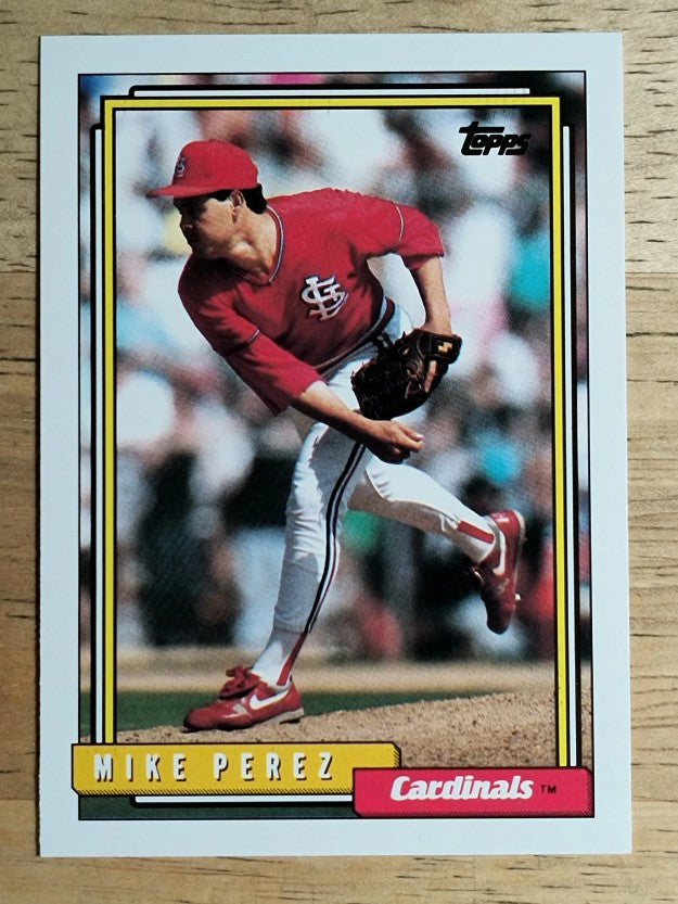 1992 Topps Traded #88T Mike Perez