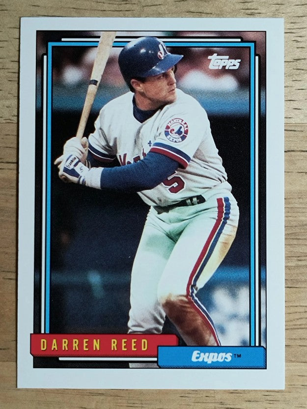 1992 Topps Traded #91T Darren Reed