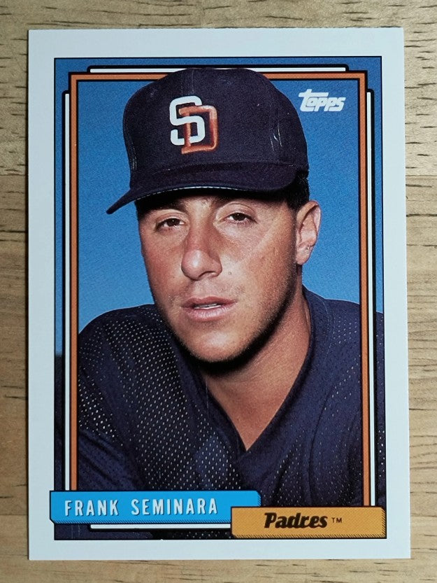 1992 Topps Traded #104T Frank Seminara RC