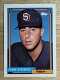 1992 Topps Traded #104T Frank Seminara RC