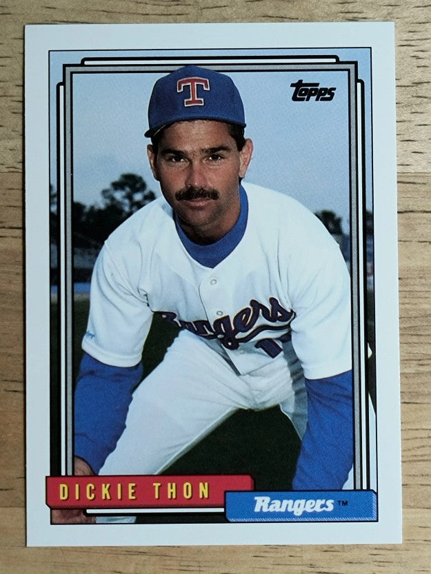 1992 Topps Traded #118T Dickie Thon