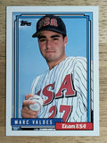 1992 Topps Traded #121T Marc Valdes USA RC