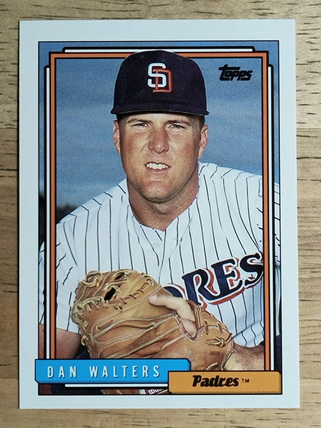 1992 Topps Traded #127T Dan Walters