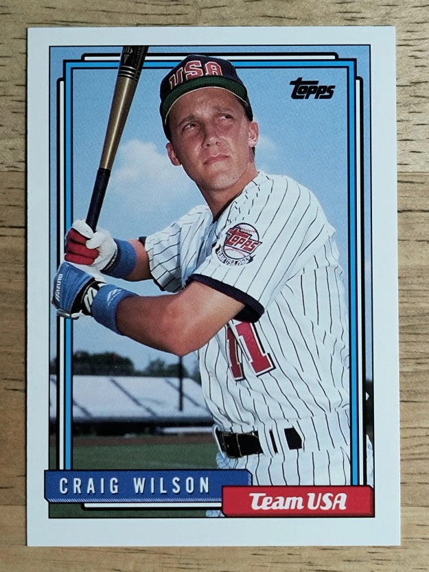1992 Topps Traded #128T Craig Wilson USA