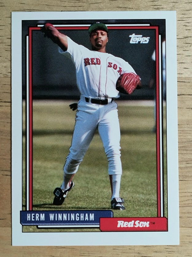 1992 Topps Traded #131T Herm Winningham