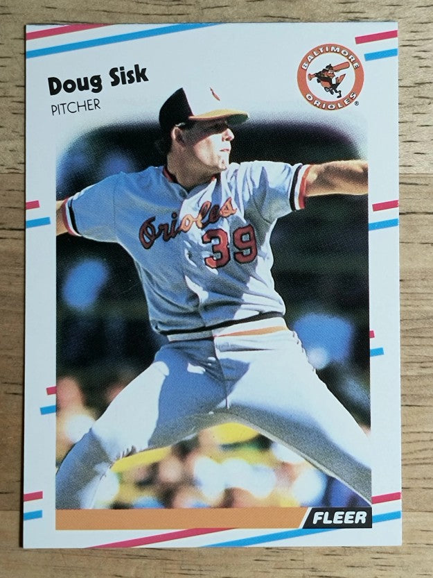 1988 Fleer Update #U3 Doug Sisk