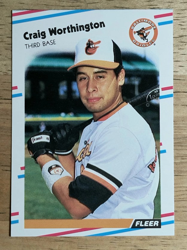 1988 Fleer Update #U4 Craig Worthington
