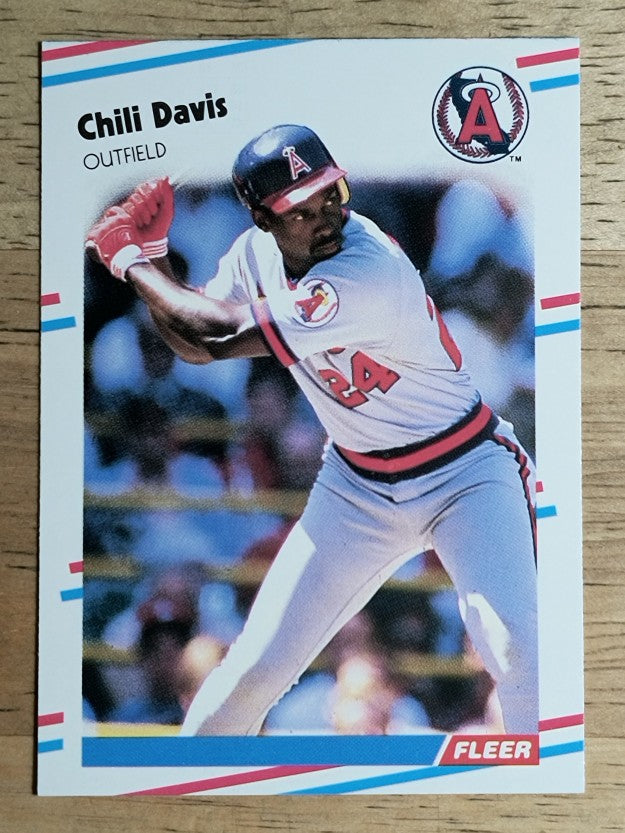 1988 Fleer Update #U12 Chili Davis