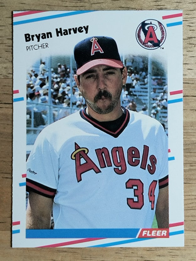 1988 Fleer Update #U14 Bryan Harvey XRC