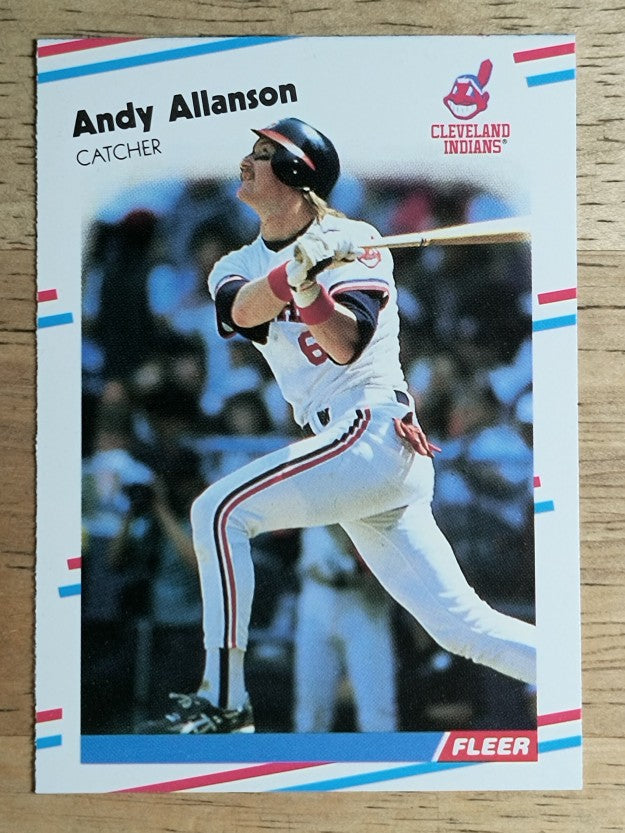 1988 Fleer Update #U21 Andy Allanson