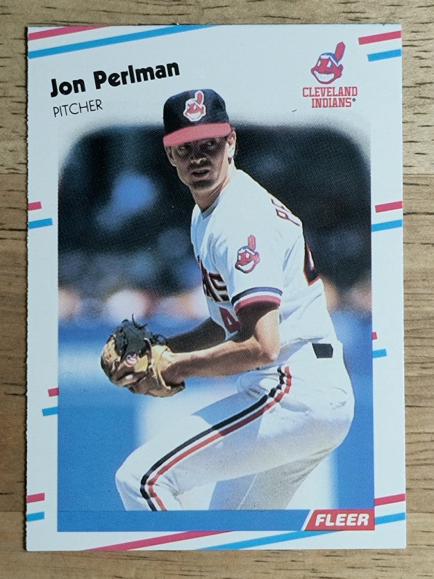 1988 Fleer Update #U22 Jon Perlman XRC