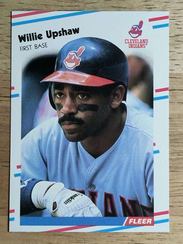 1988 Fleer Update #U25 Willie Upshaw