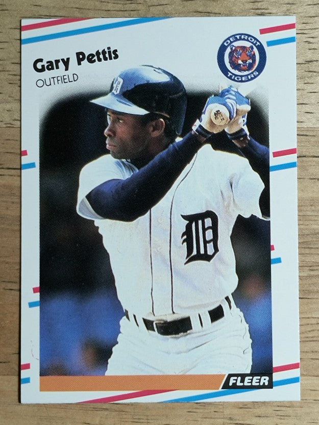 1988 Fleer Update #U29 Gary Pettis