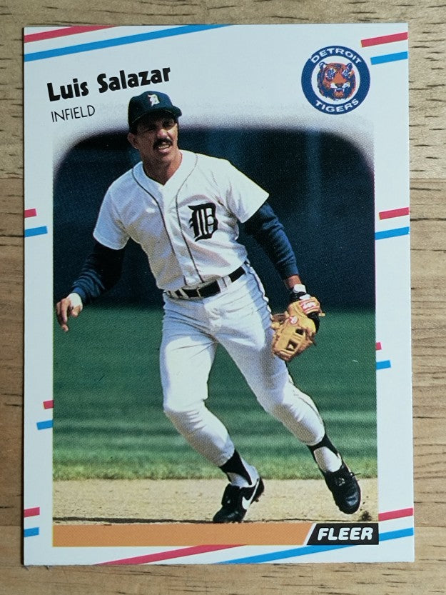 1988 Fleer Update #U30 Luis Salazar