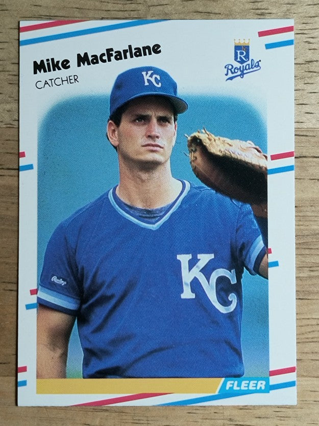 1988 Fleer Update #U31 Mike Macfarlane XRC