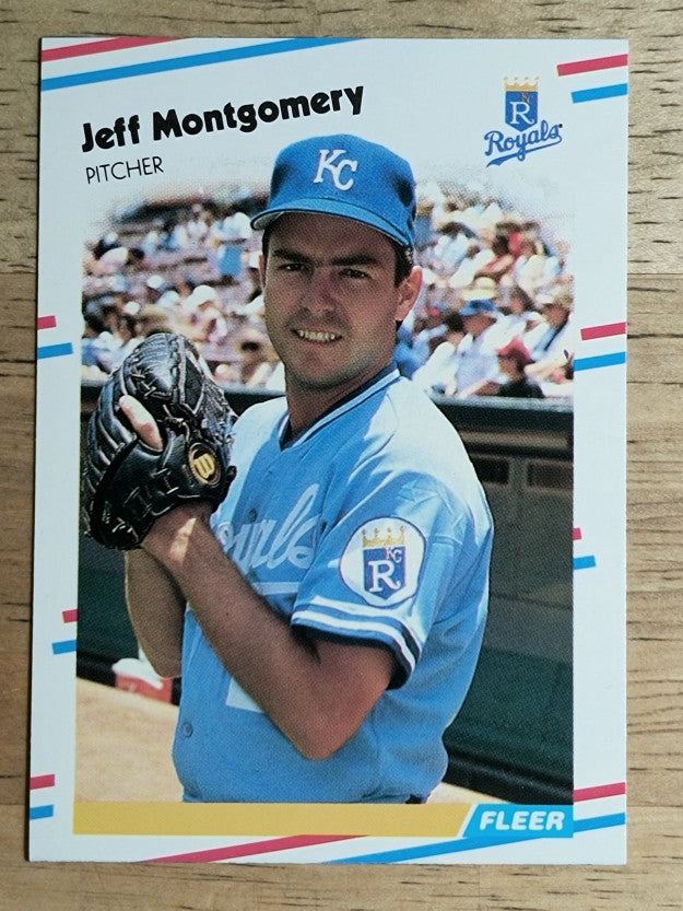 1988 Fleer Update #U32 Jeff Montgomery