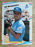 1988 Fleer Update #U32 Jeff Montgomery