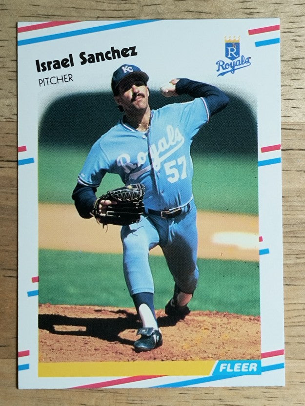 1988 Fleer Update #U34 Israel Sanchez