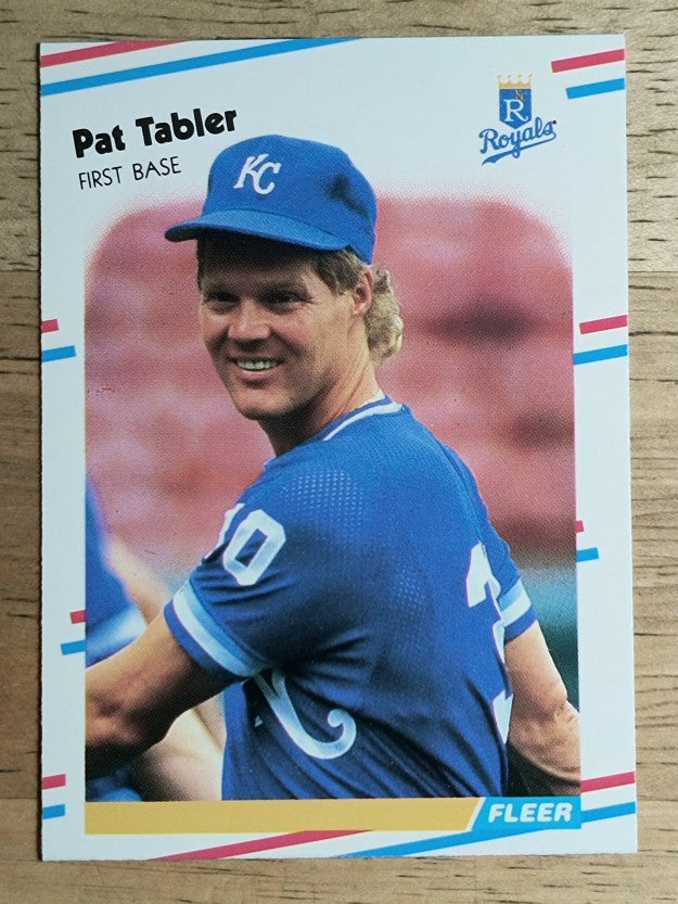 1988 Fleer Update #U36 Pat Tabler