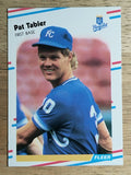 1988 Fleer Update #U36 Pat Tabler