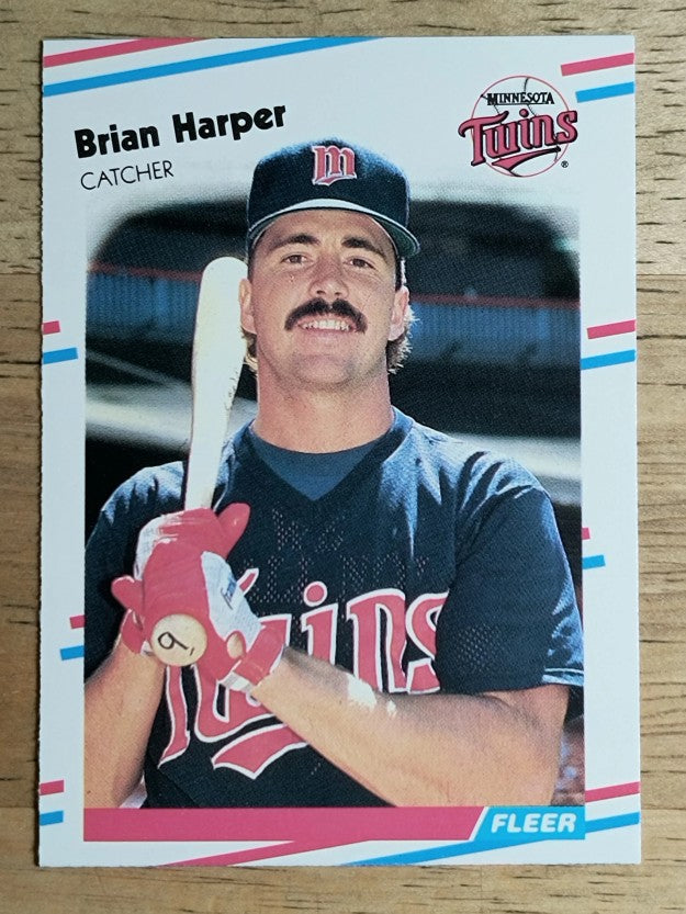 1988 Fleer Update #U42 Brian Harper