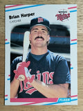 1988 Fleer Update #U42 Brian Harper