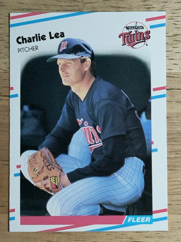 1988 Fleer Update #U44 Charlie Lea