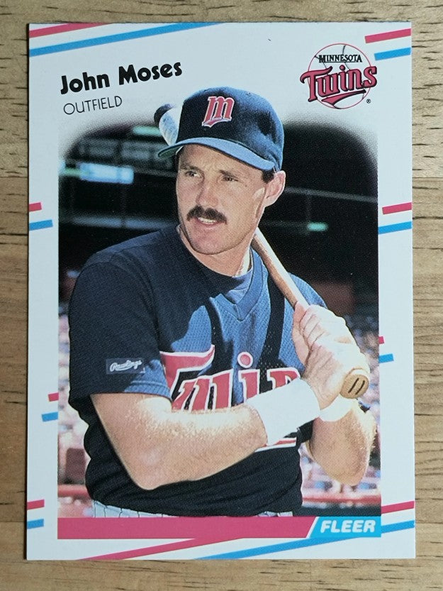 1988 Fleer Update #U45 John Moses