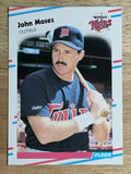 1988 Fleer Update #U45 John Moses