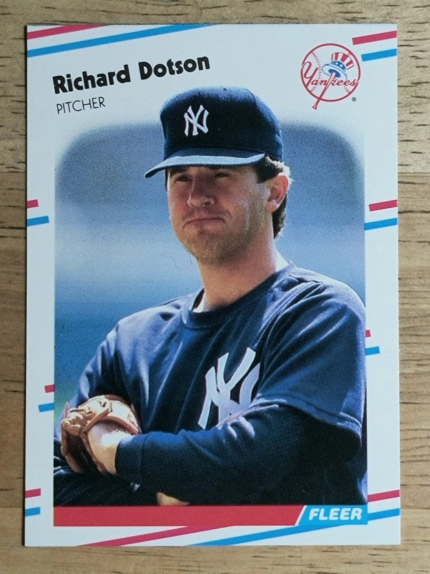 1988 Fleer Update #U48 Richard Dotson