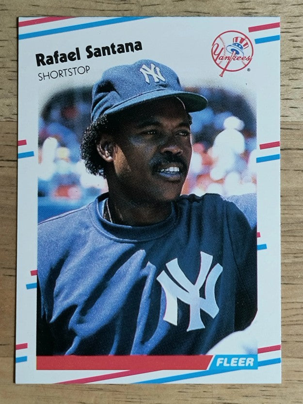1988 Fleer Update #U50 Rafael Santana