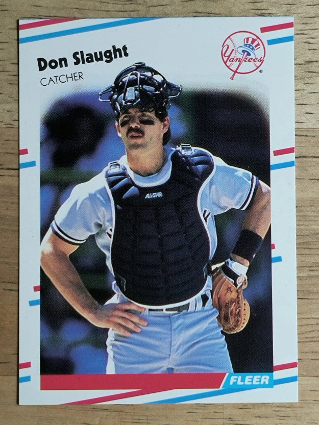 1988 Fleer Update #U51 Don Slaught