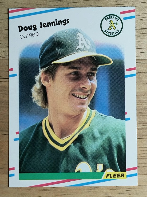 1988 Fleer Update #U54 Doug Jennings XRC