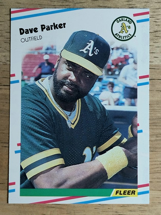 1988 Fleer Update #U55 Dave Parker