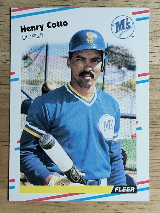 1988 Fleer Update #U58 Henry Cotto