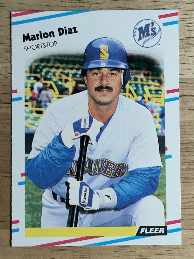 1988 Fleer Update #U59 Mario Diaz
