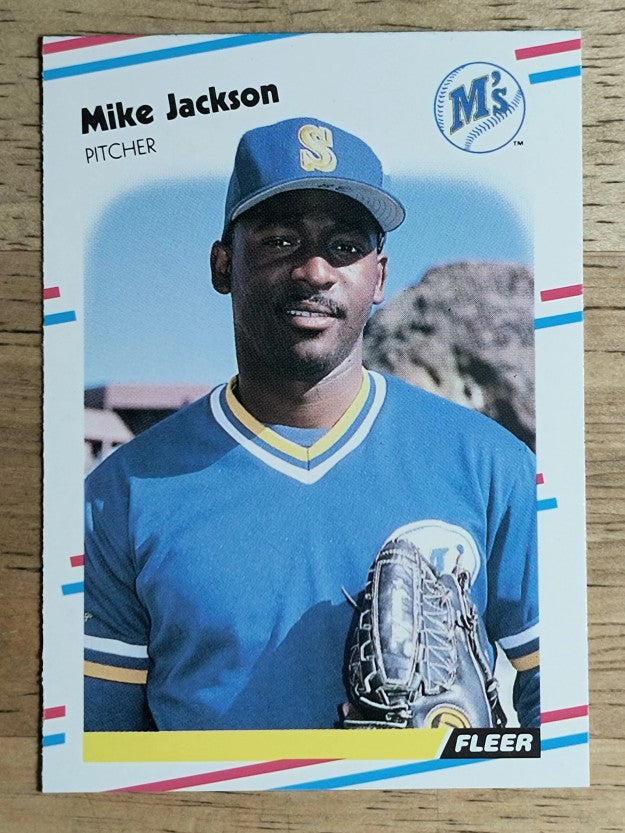 1988 Fleer Update #U60 Mike Jackson