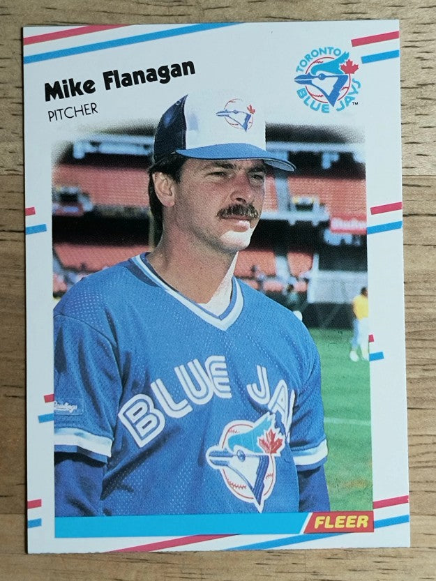 1988 Fleer Update #U67 Mike Flanagan