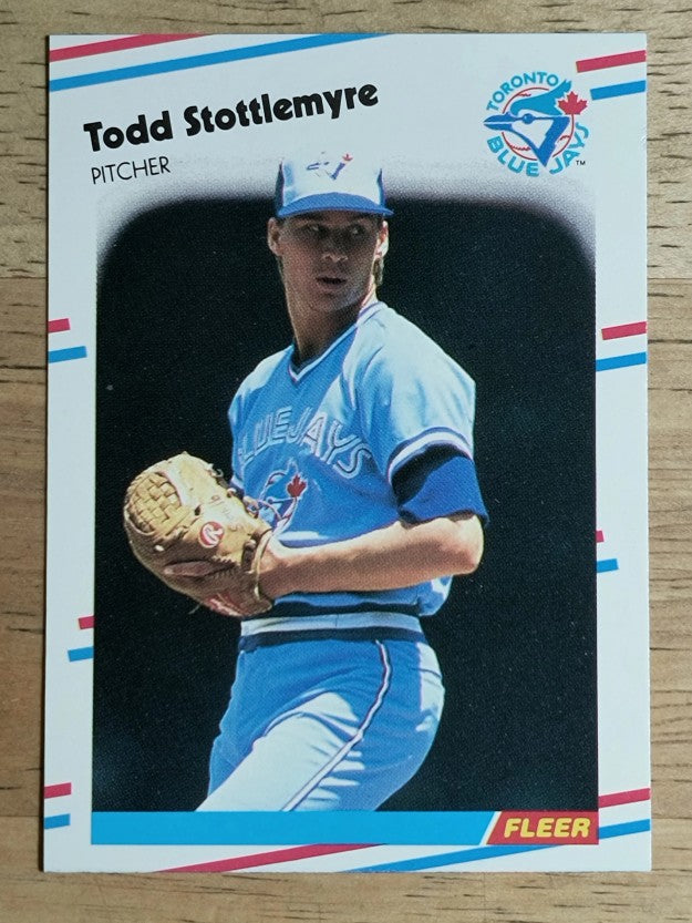 1988 Fleer Update #U68 Todd Stottlemyre XRC