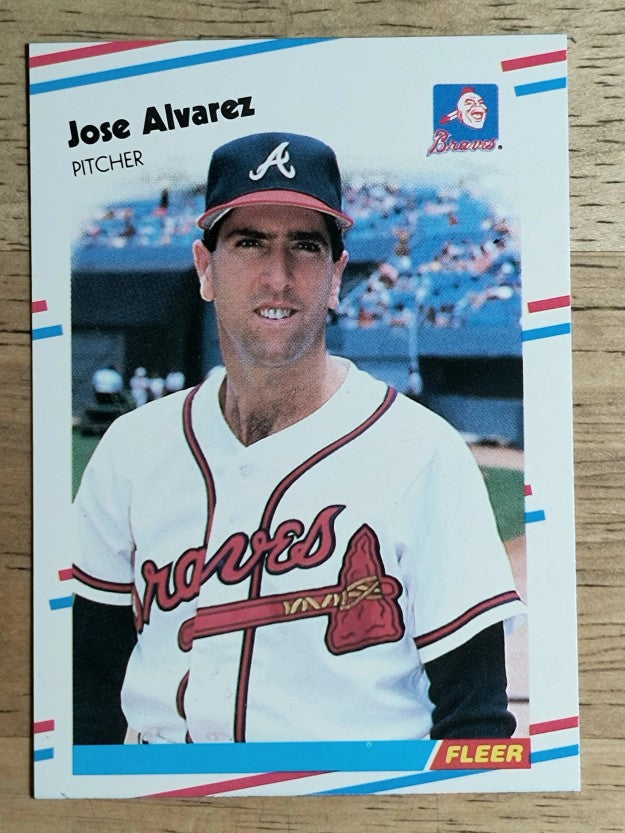 1988 Fleer Update #U70 Jose Alvarez XRC