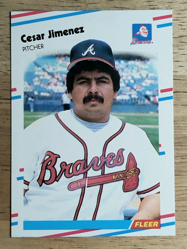 1988 Fleer Update #U72 Cesar Jimenez