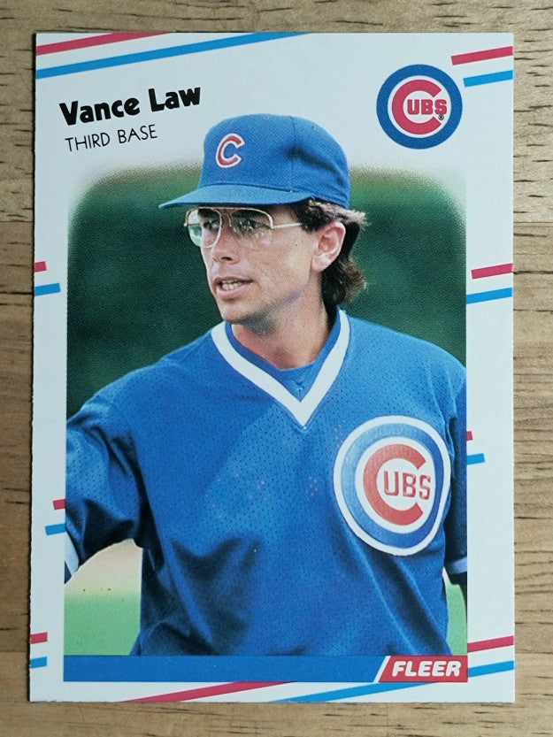 1988 Fleer Update #U79 Vance Law