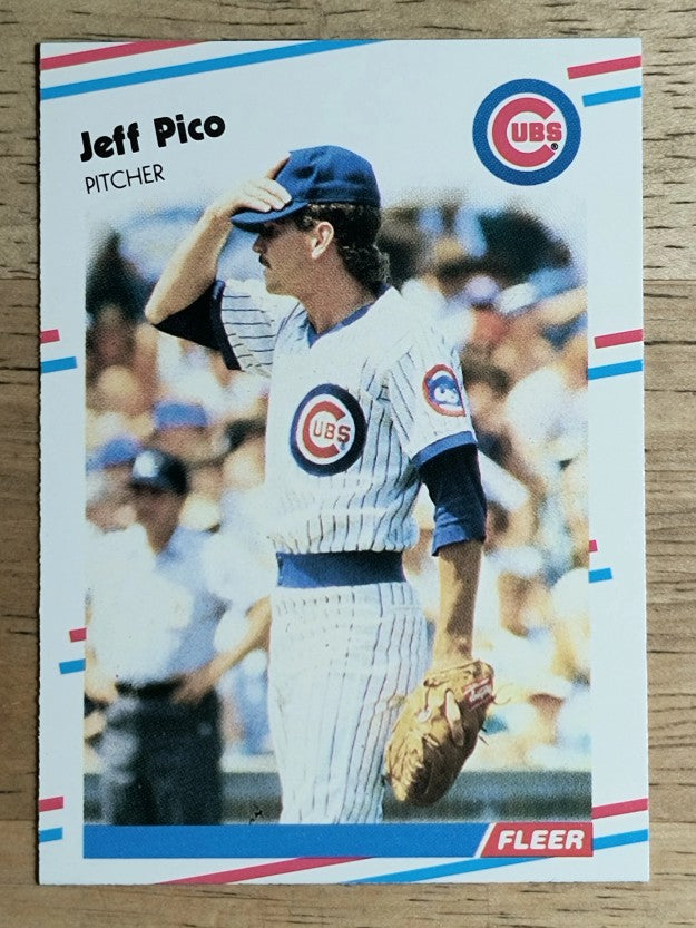 1988 Fleer Update #U80 Jeff Pico