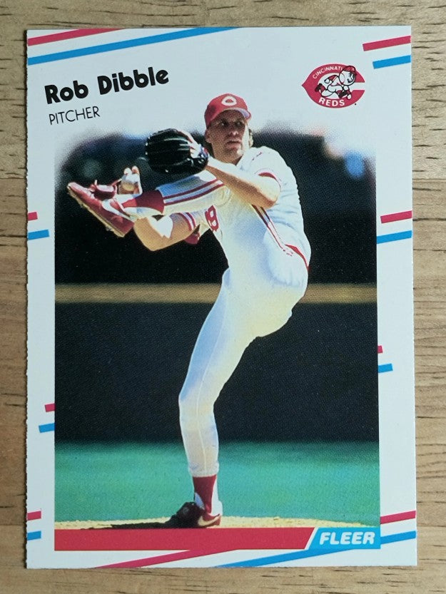 1988 Fleer Update #U83 Rob Dibble XRC