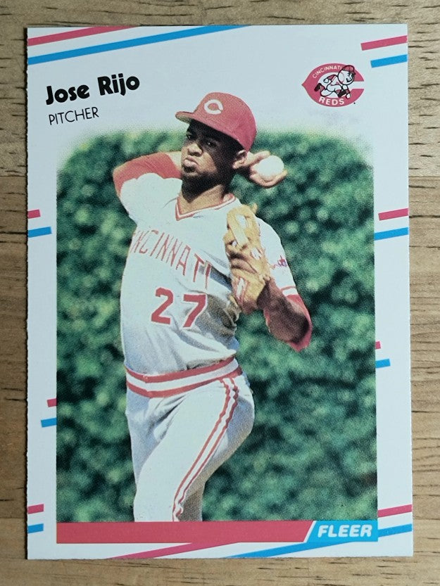 1988 Fleer Update #U86 Jose Rijo