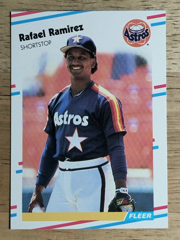 1988 Fleer Update #U91 Rafael Ramirez