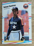1988 Fleer Update #U91 Rafael Ramirez
